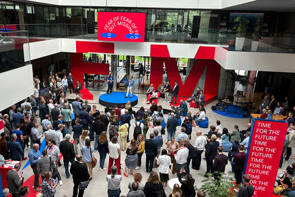 View in the Atrium during AEB get connected 2024