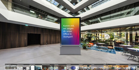 Dein zukünftiges Office. VR-Tour.