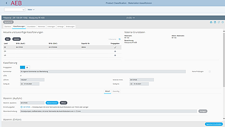 Materialstämme mithilfe von KI klassifizieren und tarifieren