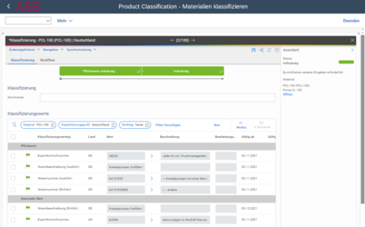 Per Add-on erweitern Sie Ihr SAP®-System schnell mit KI-basierter Klassifizierung und Tarifierung.
