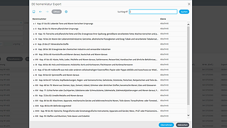 Suche und Recherche in bereitgestellten Katalogen