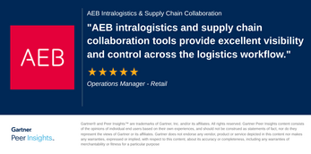 Gartner Peer Insights: Review Operations Manager – Retail