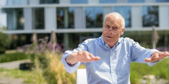 "Ja, ich bin ein Kapitalist mit einer deutlich sozialen Schlagseite. Und so kann ich Kapitalismus gut repräsentieren."