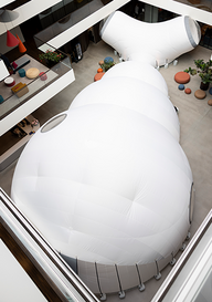 Waldo Whale, the CREATIVE POP-HUB in the AEB Atrium.