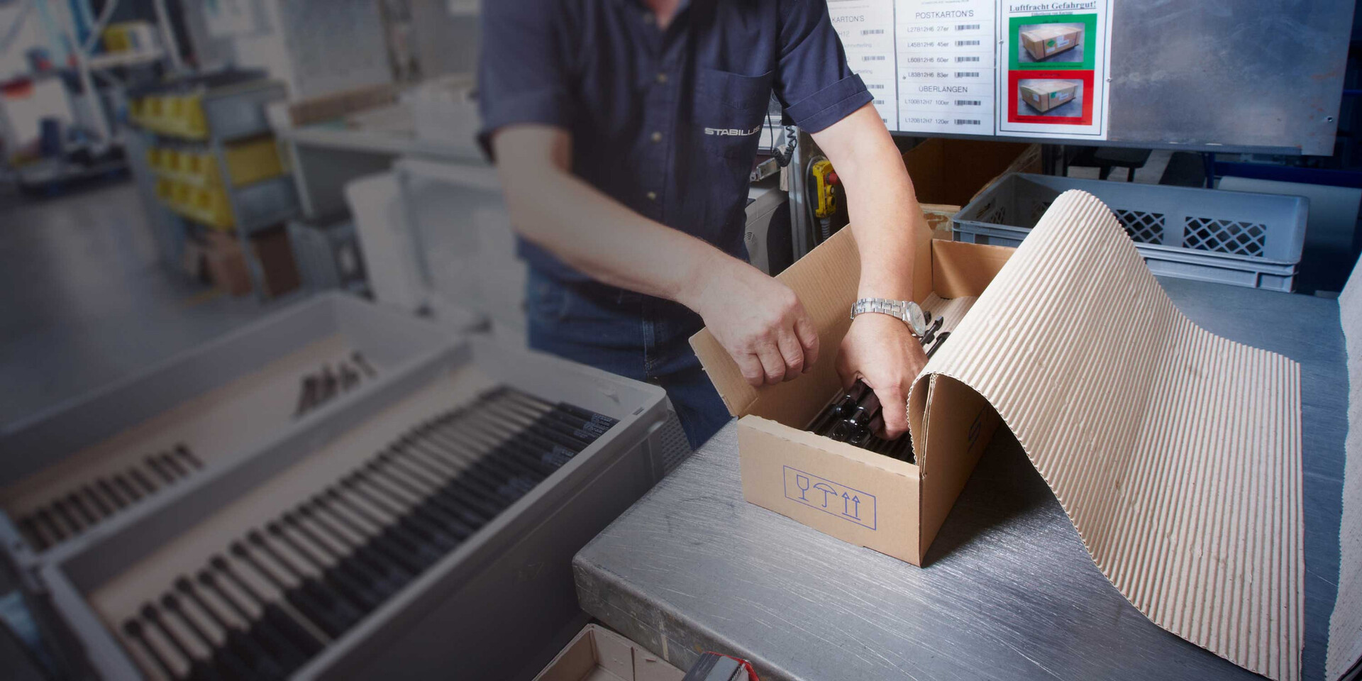 Stabilus: Zero-error strategy in shipping with AEB software