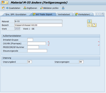 Materialstamm in SAP S/4HANA®: Hier fehlen einige Felder zur Präferenzermittlung