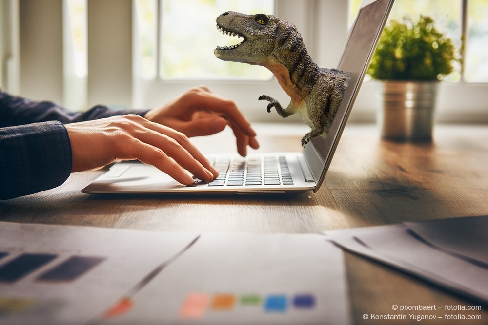 Dinosaurs and monolithic ERP systems