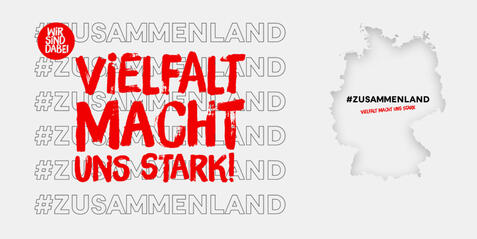 AEB stands for diversity and an open society #Zusammenland