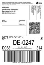 DPD label