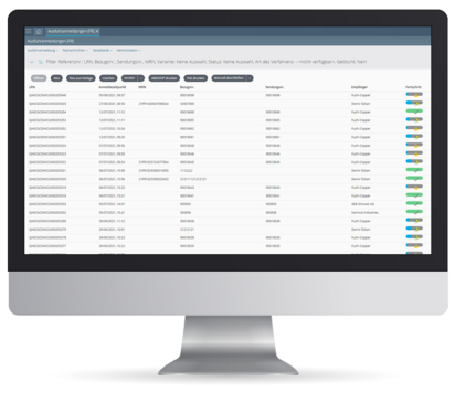 Ausfuhranmeldungen in Frankreich mit Export Filing: DELTA von AEB