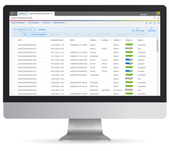 Import declarations in the United Kingdom with Import Filing: CDS by AEB