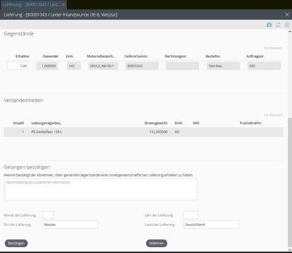 Einfach effizient: Anfordern der elektronischen Gelangensbestätigung mit Software