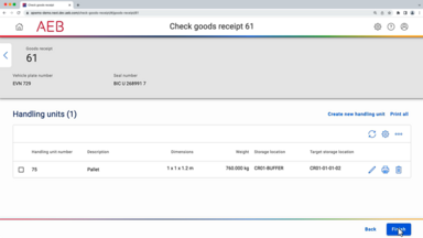 Warehouse Management Software – Rationalisierter Inbound-Prozess